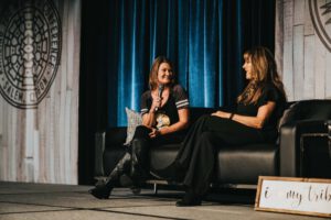 Founder of Goat Yoga Giving a Motivational Speech