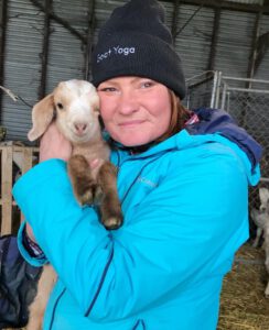 Lainey Morse Founder of Goat Yoga